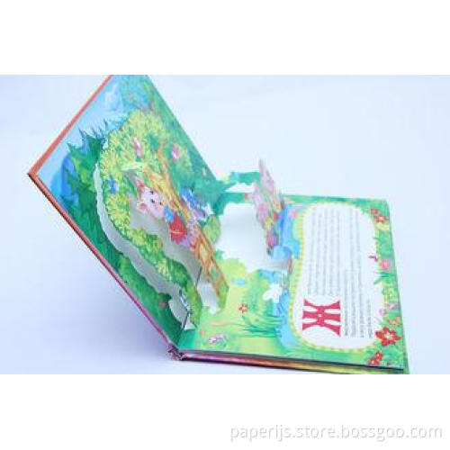 Glossy Art Paper 3d Pop Up Card Printing With Uv Varnishing
